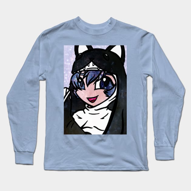 Sistermon Noir Long Sleeve T-Shirt by ScribbleSketchScoo